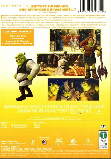 Shrek 4 (DVD) di Mike Mitchell - DVD - 2