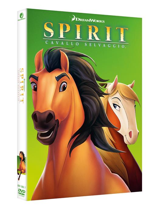 Spirit. Cavallo selvaggio (DVD) - DVD - Film di Kelly Asbury , Lorna Cook  Animazione