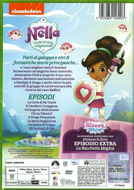 Nella, principessa coraggiosa. Missioni Reali (DVD) - DVD - 2