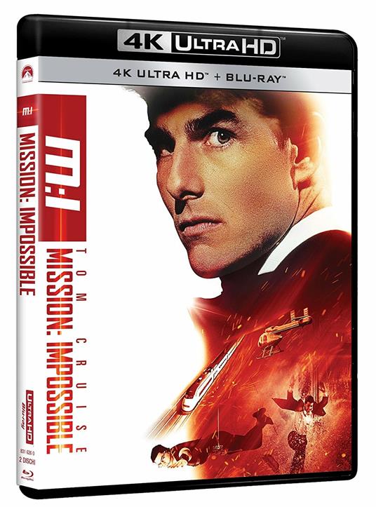 Mission: Impossible (Blu-ray + Blu-ray 4K Ultra HD) di Brian De Palma - Blu-ray + Blu-ray Ultra HD 4K