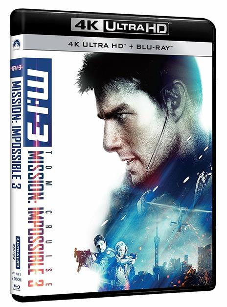 Mission: Impossible 3 (Blu-ray + Blu-ray 4K Ultra HD) di J. J. Abrams - Blu-ray + Blu-ray Ultra HD 4K