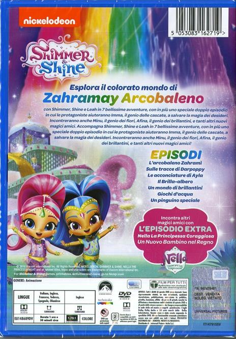 Shimmer and Shine. Oltre le cascate arcobaleno (DVD) di Fred Osmond - DVD - 2