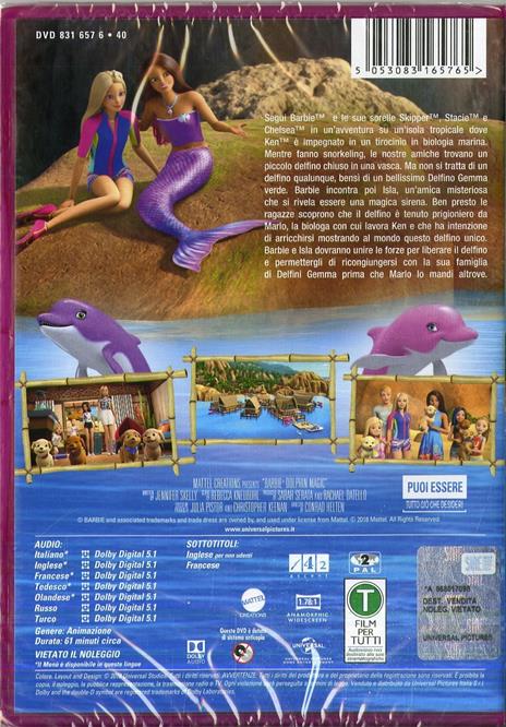Barbie. La magia del delfino (DVD) di Conrad Helten - DVD - 2