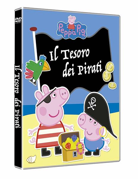 Peppa Pig. Il tesoro dei pirati (DVD) di Neville Astley,Mark Baker - DVD