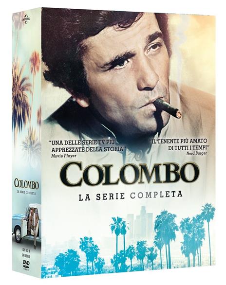 Colombo. La serie completa (24 DVD) di Vincent McEveety,James Frawley,Patrick McGoohan,Bernard L. Kowalski