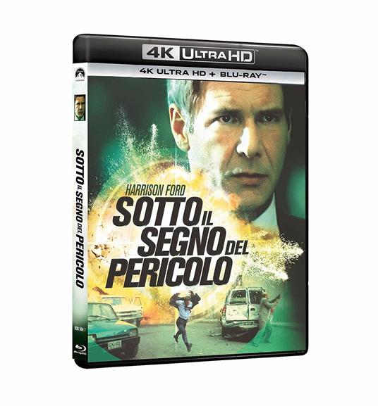 Sotto il segno del pericolo (Blu-ray + Blu-ray 4K Ultra HD) di Phillip Noyce - Blu-ray + Blu-ray Ultra HD 4K