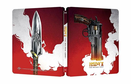 Hellboy 2. The Golden Army. 10th Anniversary Edition. Con Steelbook (Blu-ray) di Guillermo del Toro - Blu-ray - 2