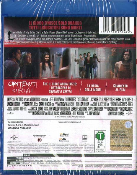 Obbligo o verità (Blu-ray) di Jeff Wadlow - Blu-ray - 3