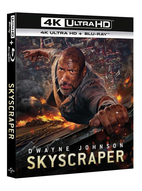 Skyscraper (Blu-ray + Blu-ray 4K Ultra HD) di Rawson Marshall Thurber - Blu-ray + Blu-ray Ultra HD 4K