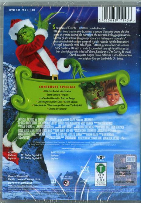 Il Grinch (DVD) di Ron Howard - DVD - 2