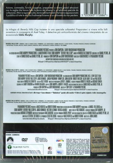 Beverly Hills Collection 1-3 (3 DVD) di Martin Brest,Tony Scott,John Landis - 2