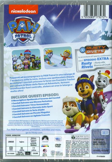 Paw Patrol. I cuccioli sulla neve (DVD) - DVD - 2