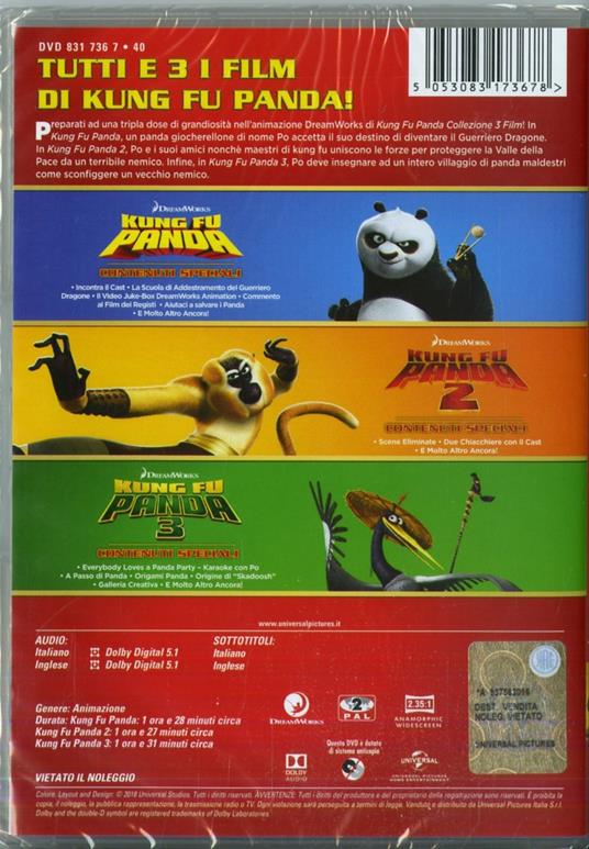 kung fu panda 1 italiano