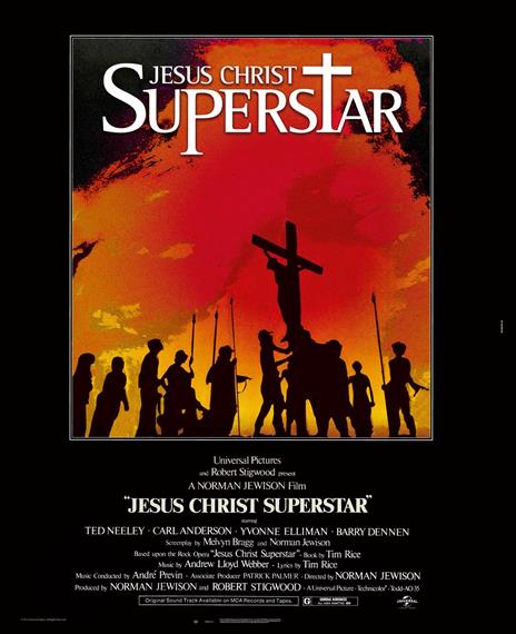 Jesus Christ Superstar. Con poster (DVD) di Norman Jewison - DVD - 2