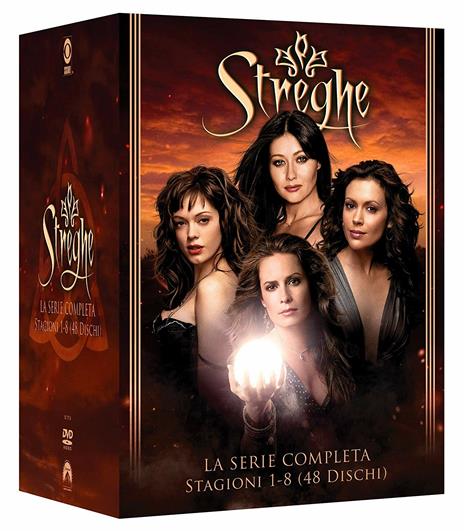 Streghe. Serie completa. Serie TV ita (DVD) di Gilbert Adler,John Behring,LeVar Burton,Richard Compton,James A. Contner - DVD - 2