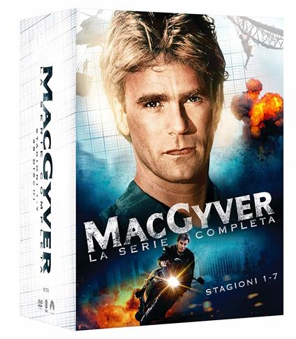 MacGyver. La serie completa. Stagioni 1-7. Serie TV ita (38 DVD) di Charles Correll,William Gereghty,Michael Vejar - DVD