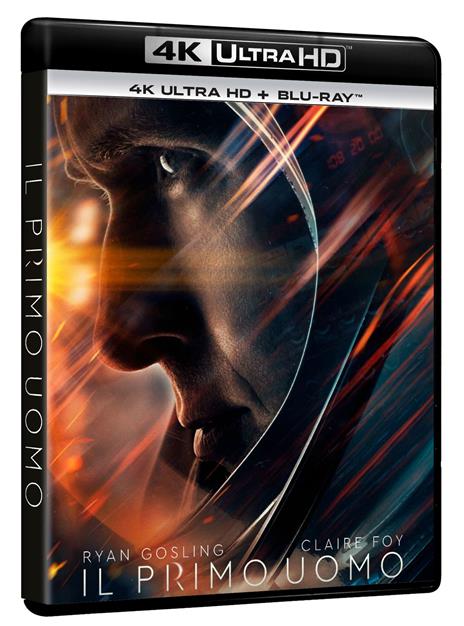 The First Man. Il primo uomo (Blu-ray + Blu-ray 4K Ultra HD) - Blu-ray +  Blu-ray Ultra HD 4K - Film di Damien Chazelle Drammatico