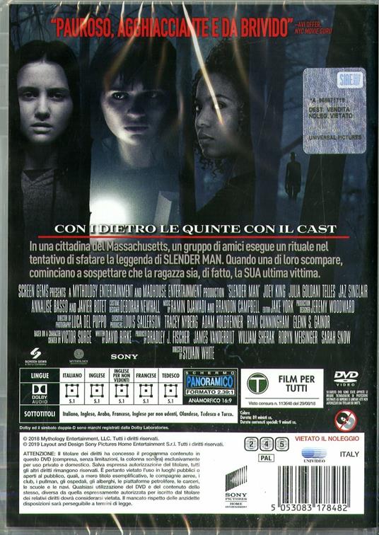 Slenderman (DVD) di Sylvain White - DVD - 2