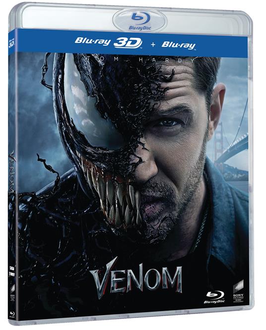 Venom (Blu-ray + Blu-ray 3D) di Ruben Fleischer - Blu-ray + Blu-ray 3D