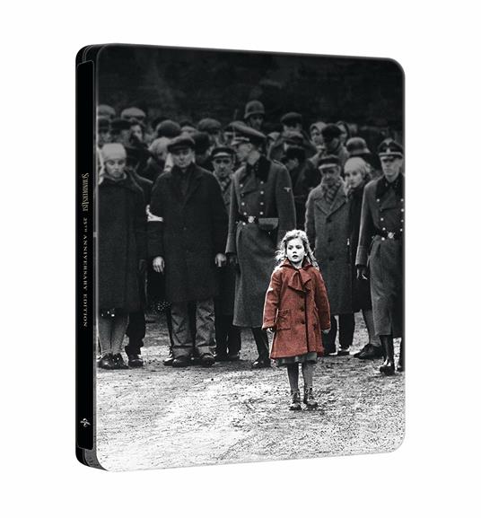 Schindler's List. Edizione 25° anniversario. Con Steelbook (2 Blu-ray + Blu-ray Ultra HD 4K) di Steven Spielberg - Blu-ray + Blu-ray Ultra HD 4K
