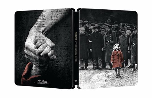 Schindler's List. Edizione 25° anniversario. Con Steelbook (2 Blu-ray + Blu-ray Ultra HD 4K) di Steven Spielberg - Blu-ray + Blu-ray Ultra HD 4K - 2