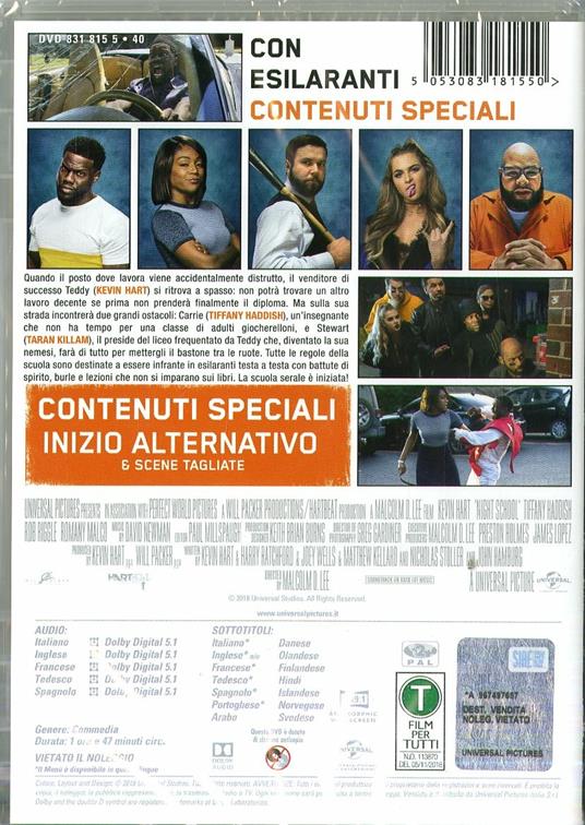 La scuola serale (DVD) di Malcolm D. Lee - DVD - 2