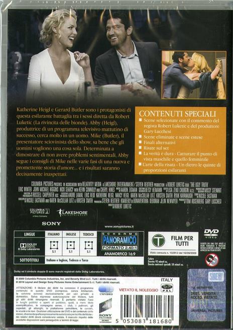 La dura verità. San Valentino Collection (DVD) di Robert Luketic - DVD - 2