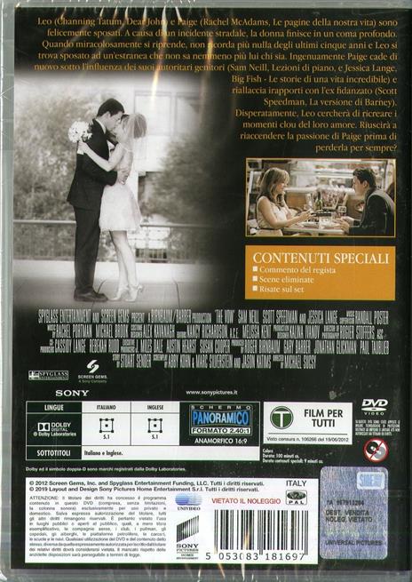 La memoria del cuore. San Valentino Collection (DVD) di Michael Sucsy - DVD - 2