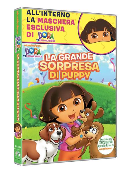 Dora l'esploratrice. La grande sorpresa di Puppy. Carnevale Collection (DVD + Maschera) di George S. Chialtas,Gary Conrad - DVD