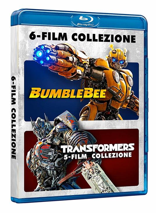 Bumblebee Collection (6 Blu-ray) di Michael Bay,Travis Knight