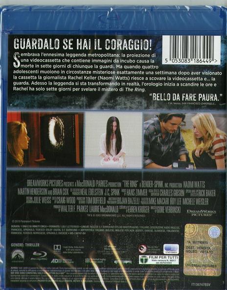 The Ring (Blu-ray) di Gore Verbinski - Blu-ray - 3