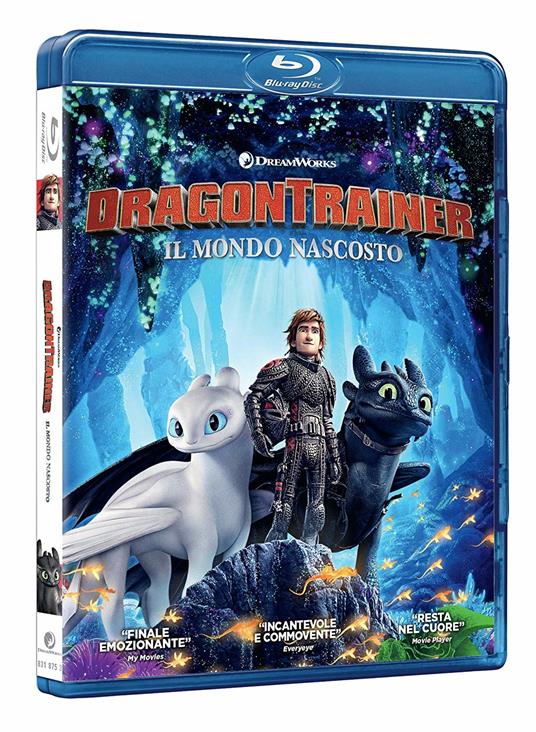 Dragon Trainer 3. Il mondo nascosto  How to Train Your Dragon: The Hidden World (Blu-ray) di Dean DeBlois - Blu-ray