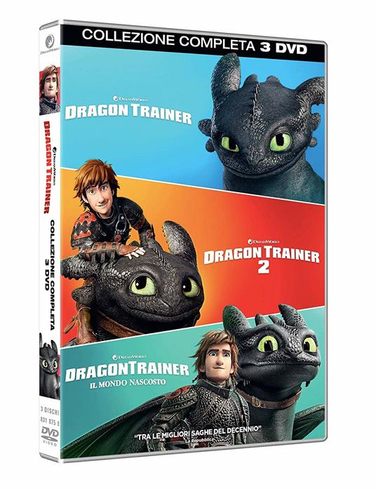 Dragon Trainer Collection 1-3 (DVD) di Dean DeBlois