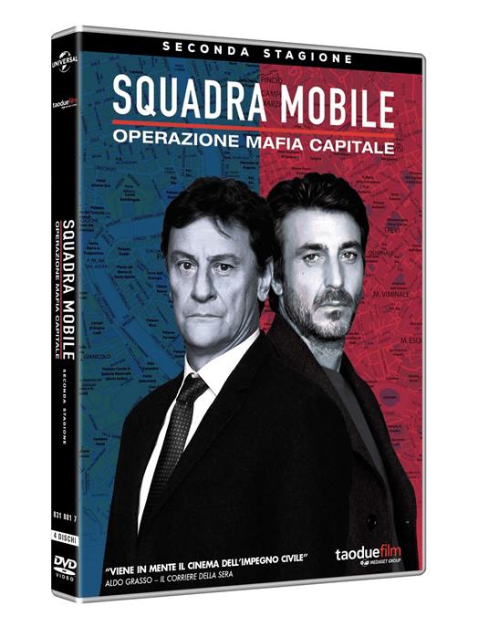 Squadra mobile. Stagione 2. Serie TV ita (3 DVD) di Alexis Cahill,Cristian De Mattheis - DVD
