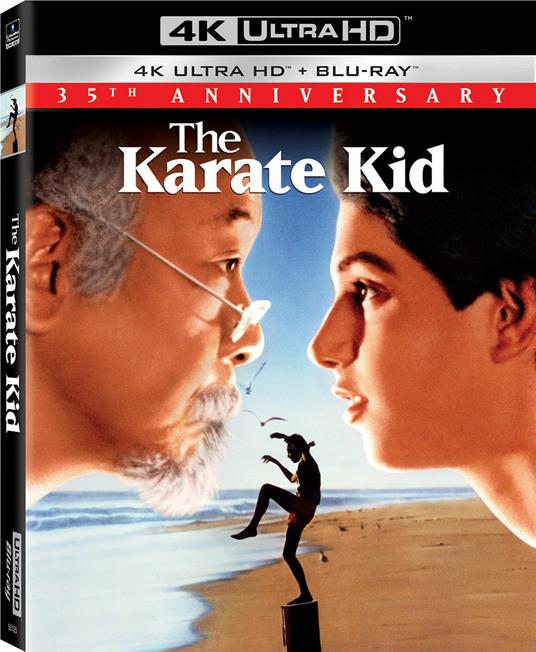 Karate Kid (Blu-ray + Blu-ray 4K Ultra HD) di John G. Avildsen - Blu-ray + Blu-ray Ultra HD 4K