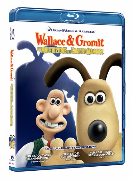 Wallace & Gromit. La maledizione del coniglio mannaro (Blu-ray) di Steve Box,Nick Park - Blu-ray