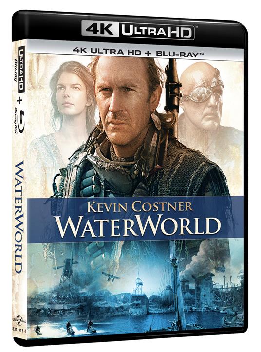 Waterworld (Blu-ray + Blu-ray 4K Ultra HD) di Kevin Reynolds - Blu-ray + Blu-ray Ultra HD 4K