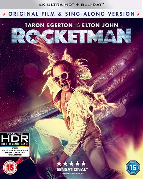 Rocketman (Import UK) (4K Ultra HD + Blu-ray) di Dexter Fletcher - Blu-ray + Blu-ray Ultra HD 4K
