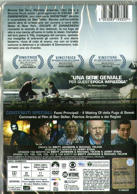 Escape at Dannamora. Stagione 1. Serie TV ita (3 DVD) di Ben Stiller - DVD - 2