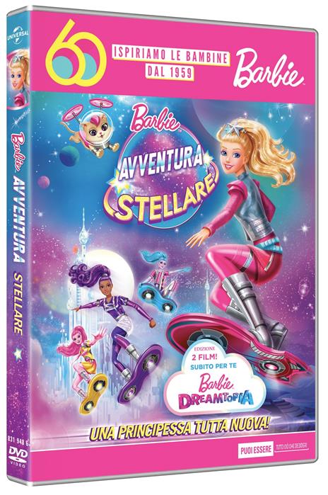 Barbie avventura stellare. Barbie astronauta.- Edizione 60° Anniversario (DVD) di Andrew Tan,Michael Goguen - DVD