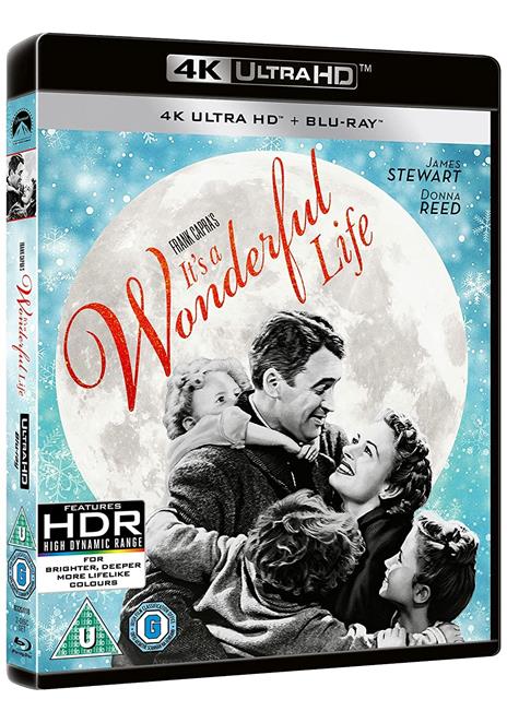 It's a Wonderful Life (La vita è meravigliosa) - Import UK - (Blu-ray + Blu-ray Ultra HD 4K) di Frank Capra - Blu-ray + Blu-ray Ultra HD 4K - 2