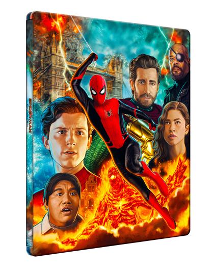 Spider-Man. Far from Home. Con Steelbook e Bonus Disc (2 Blu-ray) di Jon Watts - Blu-ray