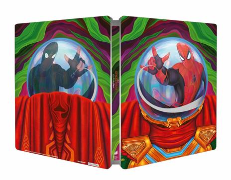 Spider-Man. Far from Home. Edizione limitata con Steelbook Mysterio e Bonus Disc (2 Blu-ray + Blu-ray 4K Ultra HD) di Jon Watts - Blu-ray + Blu-ray Ultra HD 4K - 2