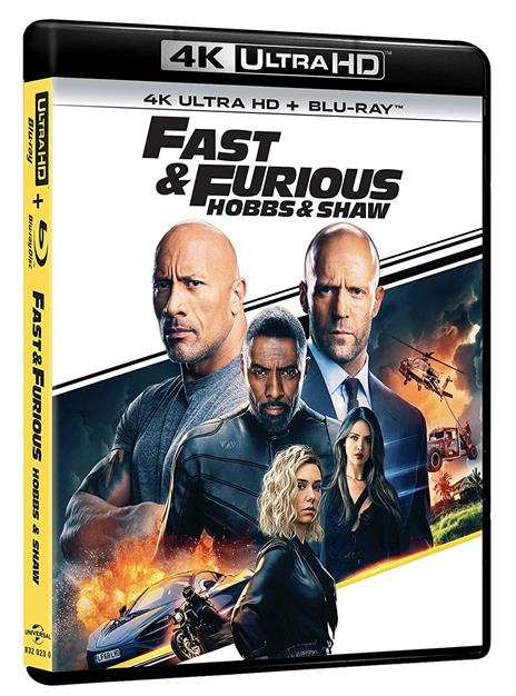 Fast & Furious. Hobbs & Shaw (Blu-ray + Blu-ray 4K Ultra HD) di David Leitch - Blu-ray + Blu-ray Ultra HD 4K