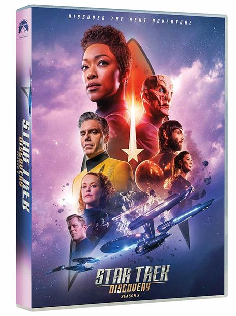 Star Trek Discovery. Stagione 2. Serie TV ita (4 DVD) di Olatunde Osunsanmi,Jonathan Frakes,Douglas Aarniokoski - DVD
