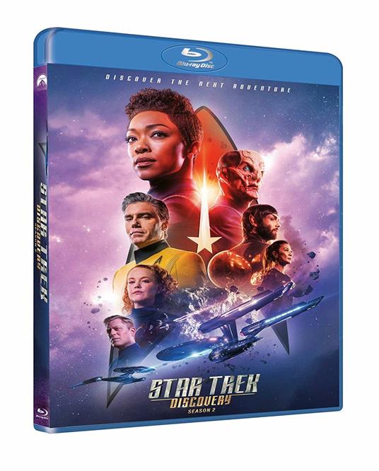 Star Trek Discovery. Stagione 2. Serie TV ita (4 Blu-ray) di Olatunde Osunsanmi,Jonathan Frakes,Douglas Aarniokoski - Blu-ray