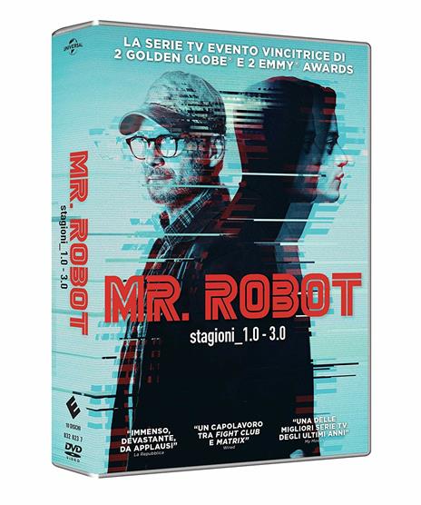 Mr. Robot. Stagioni 1-3. Serie TV ita (10 DVD) di Sam Esmail,Jim McKay,Tricia Brock - DVD