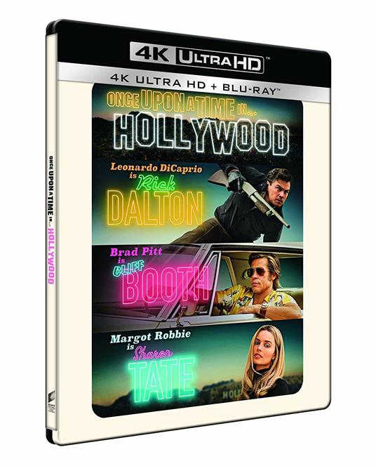 C'era una volta a Hollywood. Con Steelbook (Blu-ray + Blu-ray 4K Ultra HD) di Quentin Tarantino - Blu-ray + Blu-ray Ultra HD 4K