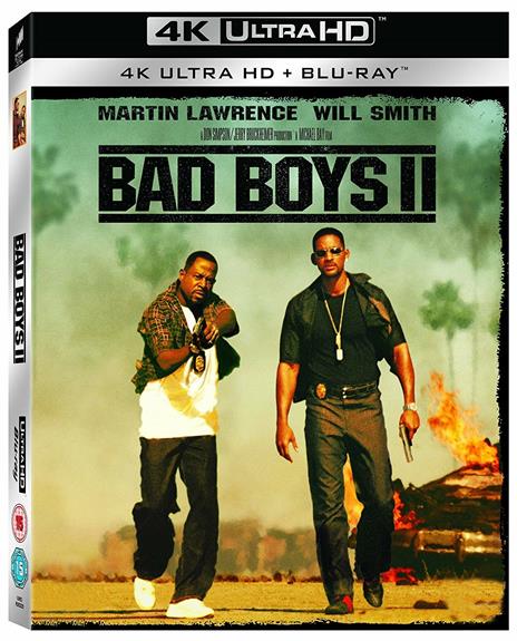 Bad Boys 2 (Blu-ray + Blu-ray UltraHD 4K) di Michael Bay - Blu-ray + Blu-ray Ultra HD 4K