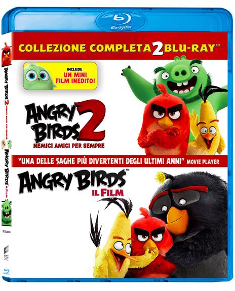 Angry Birds 1-2 Collection (Blu-ray) di Thurop Van Orman,John Rice,Clay Kaytis,Fergal Reilly